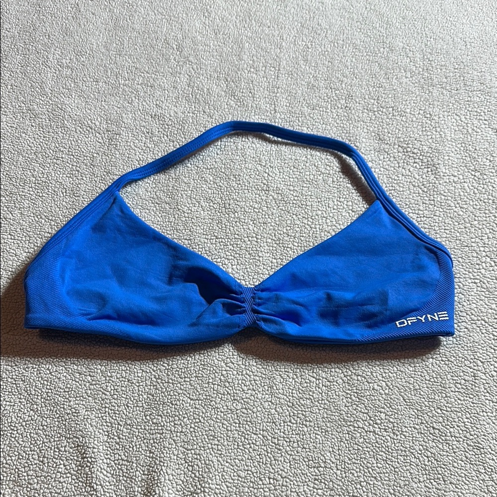 Blue Intimates Bra with Adjustable Fit